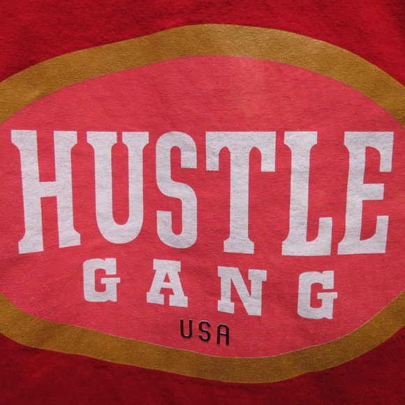 Hustle Gang Medium Red USA Shirt - Picture 5 of 6